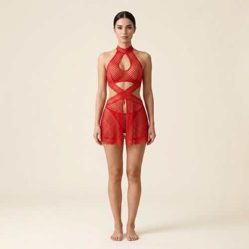 Dot Halter Cutout Set
