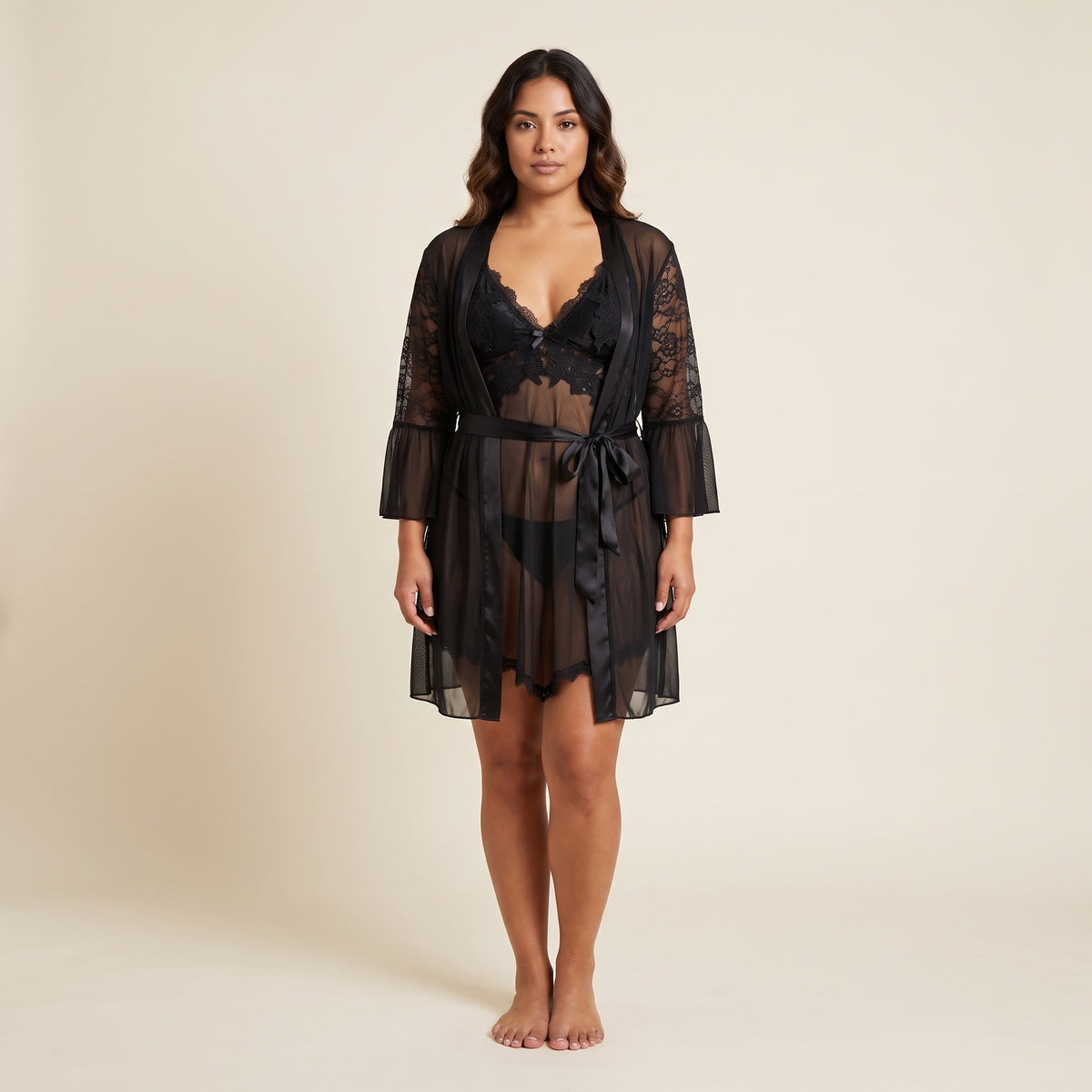 Black Dahlia Lace Set