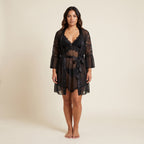 Black Dahlia Lace Set