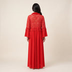 Ruby Temptation Robe & Slip Set