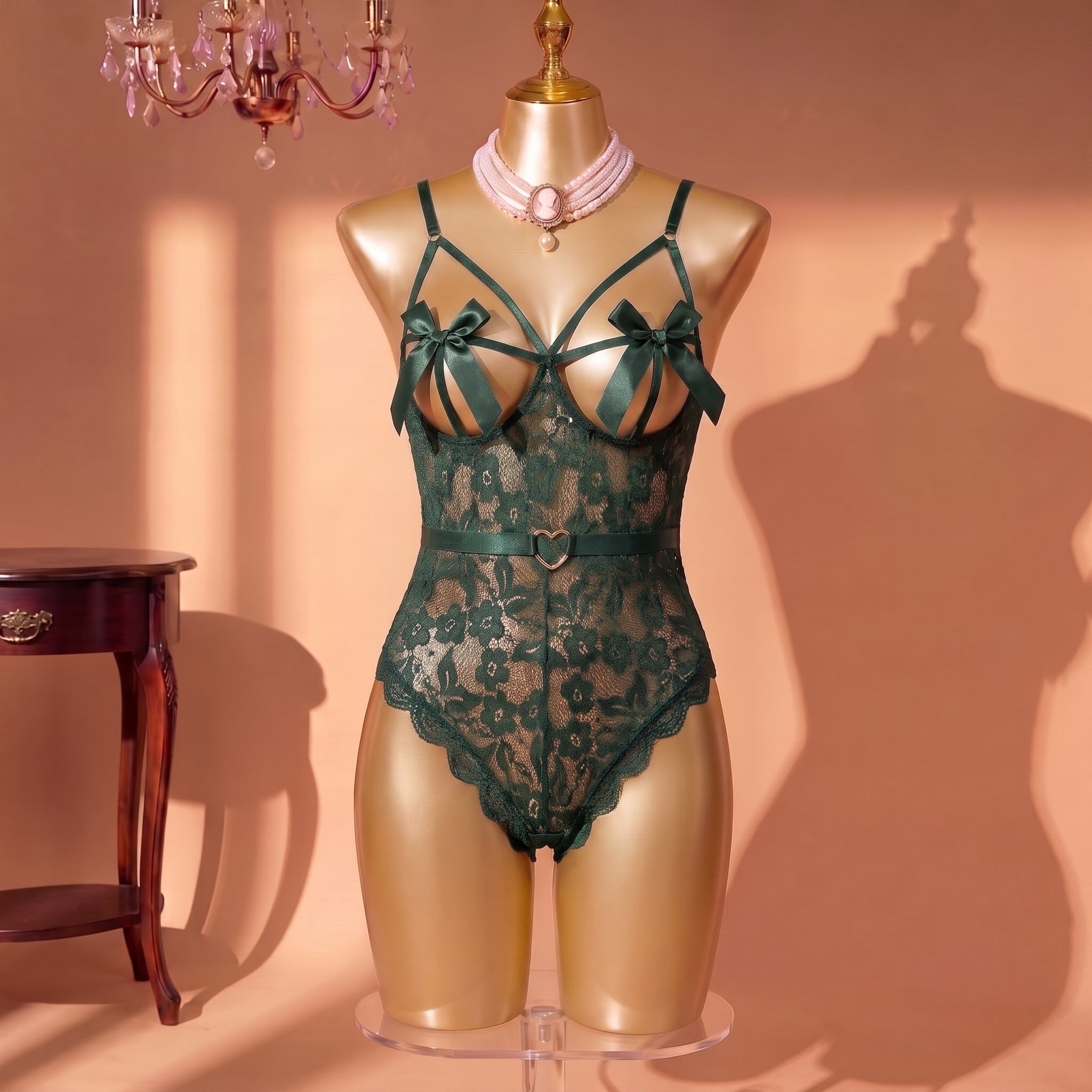 Noir Lace Bodysuit