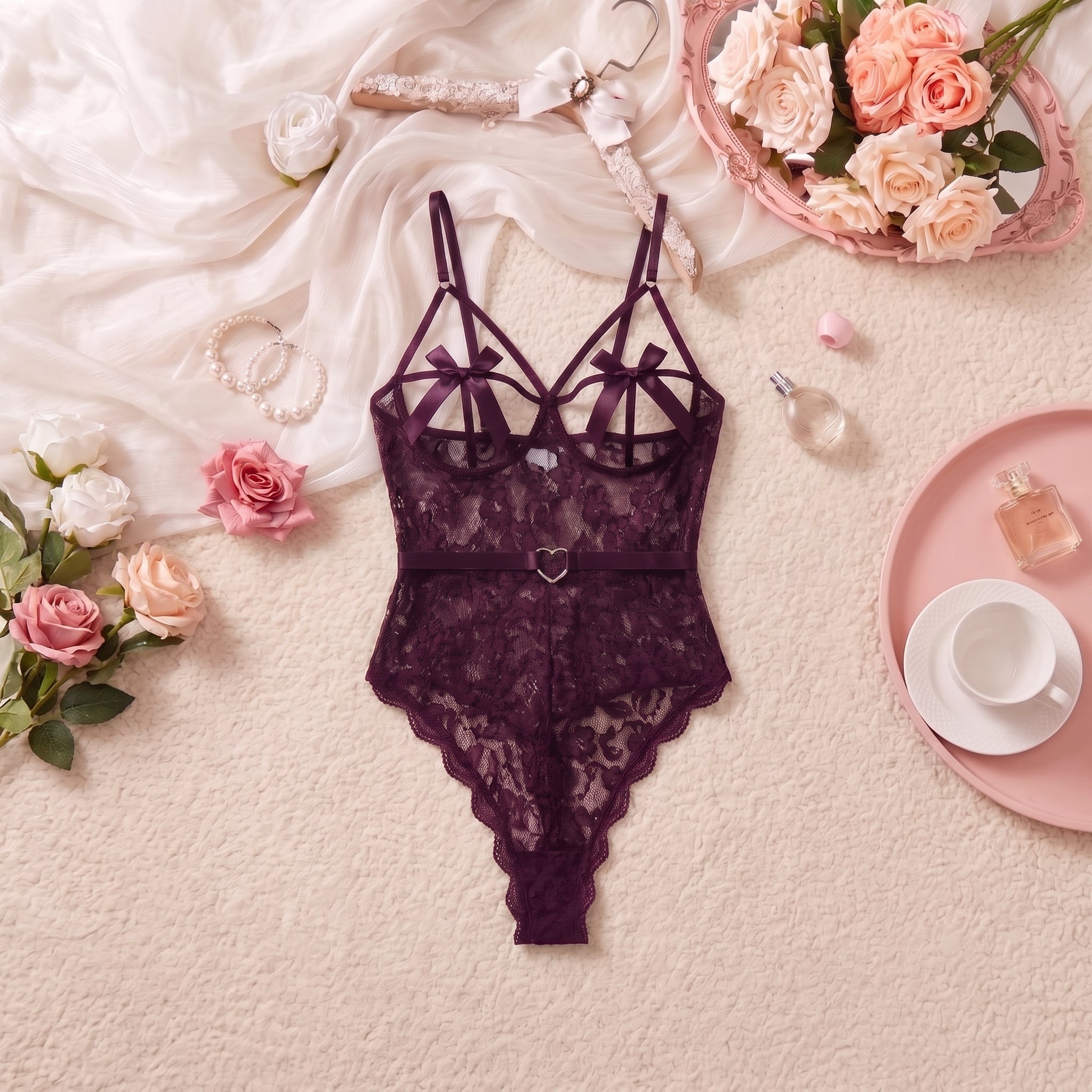 Noir Lace Bodysuit