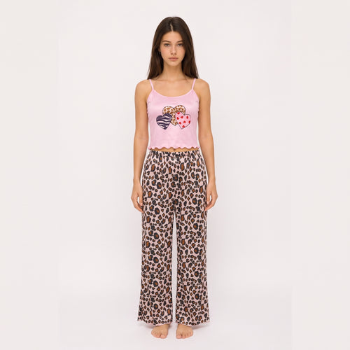 Wild Heart Pajama Set