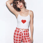 Sweetheart Gingham Pajama Set