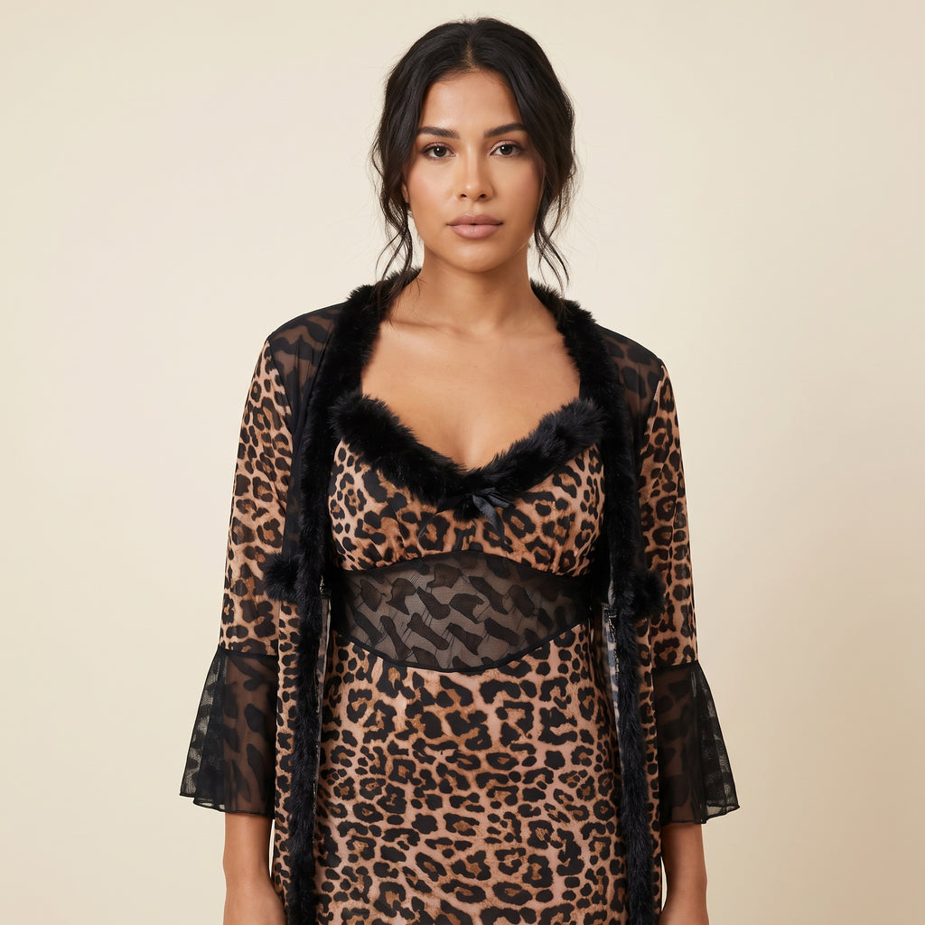 Wild Desire Leopard Set