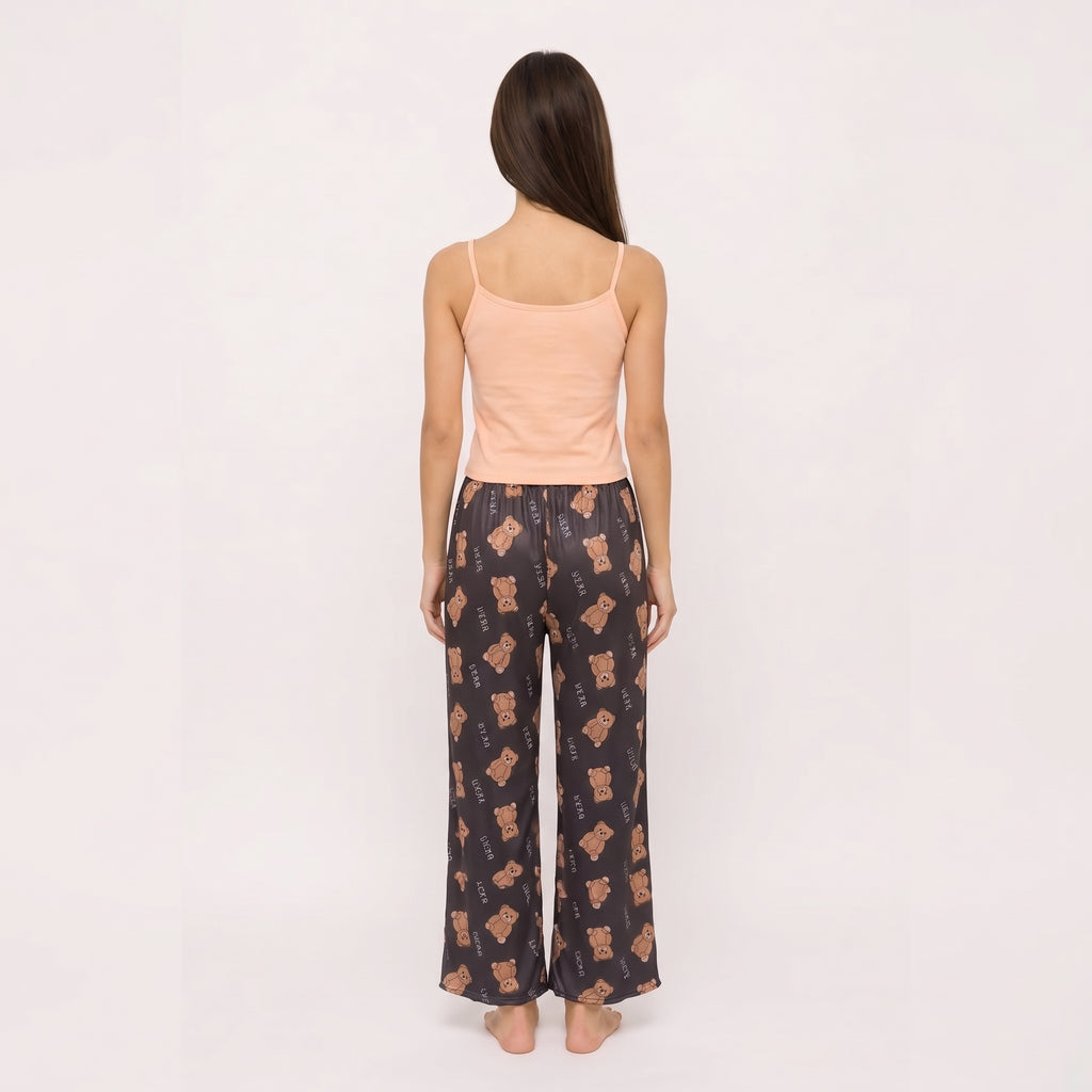 Flaming Teddy Cami & Lounge Set